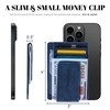 Toughergun Slim Minimalist Wallet for Men with Magnetic Money Clip
