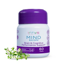 Intus Mind Bacopa – Ayurvedic Supplement with Brahmi for Focus and and Mental Clarity – Supports Cognitive Wellness – 60 Capsules