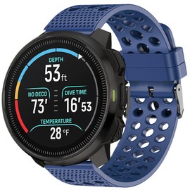 Lamshaw Compatible with SUUNTO OCEAN bands, 20mm, 22mm Silicone Replacement Wristbands Sport Strap Compatible with SUUNTO OCEAN, RACE, RACE S, VERTICAL, 9 PEAK, 9 PEAK PRO, 5 Peak, 3