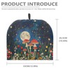PJHEQOXE Mushrooms Moon Pattern Tea Cozy for Teapot Dome Teapot