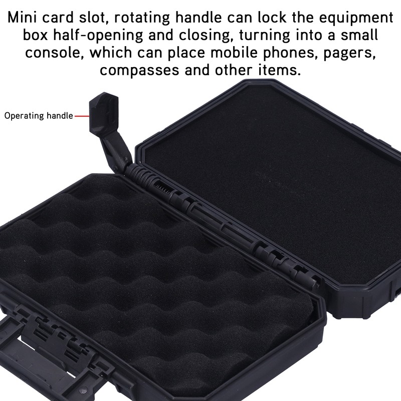 Outdoor Sealed Safety Nylon Shockproof Container Survival Gear Storage Case