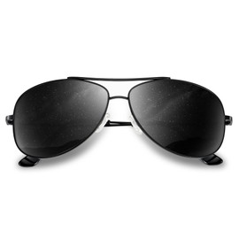 KALIYADI Polarized Aviator-Sunglasses-for-Men Women Mens-Sunglasses: Lightweight Polit Sun Glasses Upgraded UV400 for Driving