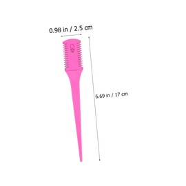 WOONEKY 4pcs Hair Cutting Combs Lightweight Hair Thinning Portable Double-edge Combs and Easy Use