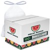 Melon Basics Trash Liner Bags Compatible with Simplehuman Code H