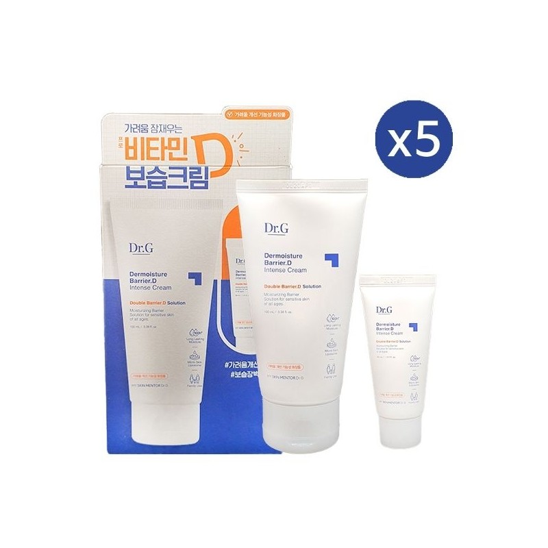 Dr.G The Moisture Barrier D Intense Cream 100ml 5 pieces
