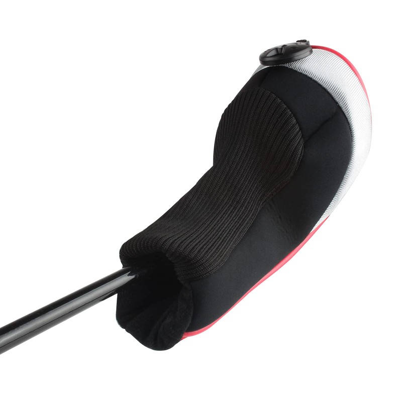 Andux Golf Hybrid Club Headcovers with Interchangeable Number Tags (Set