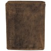 Greenburry Billy The Kid Lederbörse Herren Geldbörse Braun 8x11x2 cm