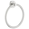 GROHE 40365DC1 Essentials Towel Ring, Super Steel