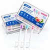 Mini Cepillos de Dientes Desechables 5 en 1 con Hilo