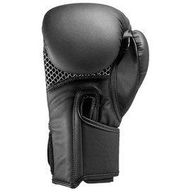 Revgear Premier Boxing Gloves | Perfect for Hitting The Bag, Pads and Focus Mitts | Comfortable and Durable (Black/Black, 12 OZ)