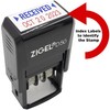 ZIGEL D50 Date Stamp with Entered - Self Inking Date