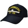 Artisan Owl USS Forrestal CV-59 Aircraft Carrier Patch Hat –