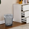 Qskely 5 L Bin Bags, Small Bin Liner, Clear Trash
