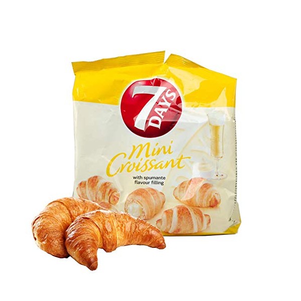 7 Days Mini Croissant Spumante 185g (Pack of 8)