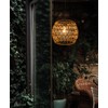 Battery Operated Outdoor Chandelier for Gazebo Pendant Light with Remote
