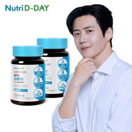 Nutri D-Day NEW플러스 오메가3 30캡슐 x 2개 / DSM사 EPA DHA NEW Plus Omega 3 30 Capsules x 2 / DSM EPA DHA