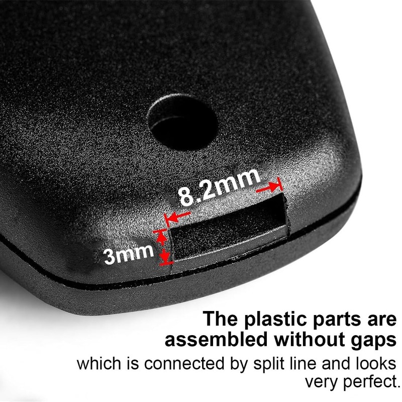 NJCXOLA 2 Pack Renault Key Shell 2 Buttons Car Key