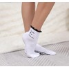 Puedizux Women Cute Pilates Socks Grip Crew Yoga Socks Ruffle