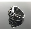 KAR Carved Snake Design 925K Sterling Silver Tiger Eye Men's