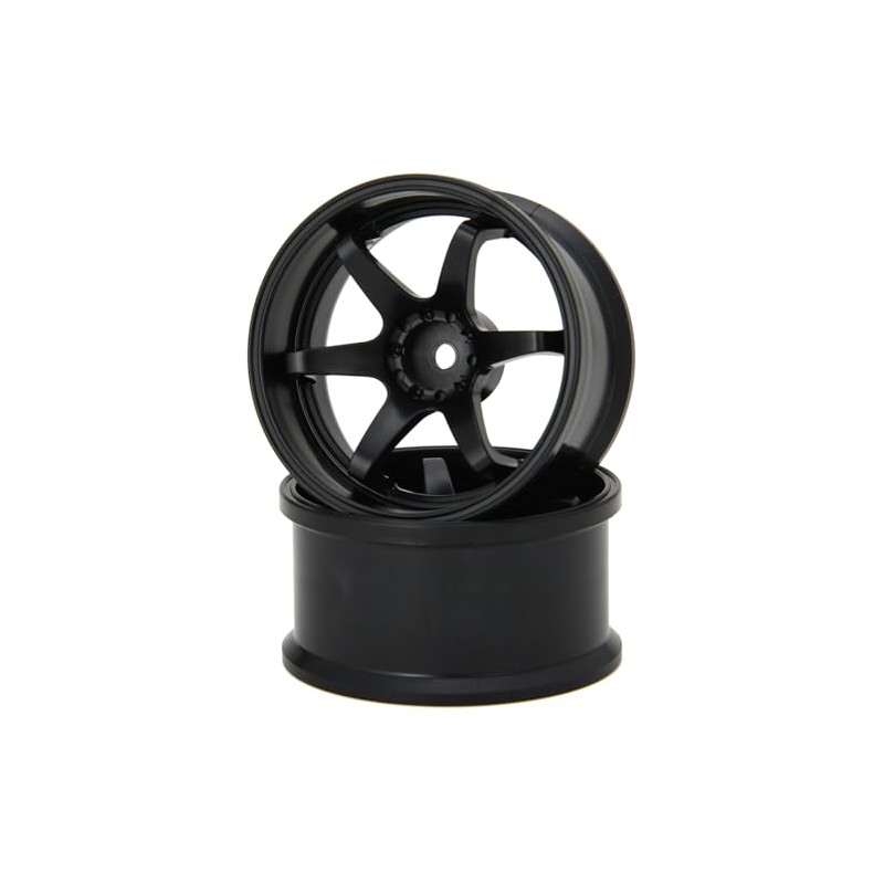 G-Force N-6 Drift Wheel Super Traction /+8/Black RC Wheel GD073