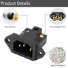 Monosaudio Gold Plated AC Power Socket 250V 10A IEC 320