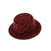 Zac's Alter Ego Leopard Print Mini Top Hat