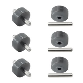 WISINY Vacuum Cleaner Wheels for Shark Navigator Vacuum Cleaner (6 Pairs)