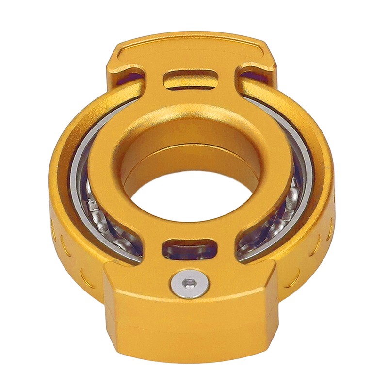 Fingertip Gyroscope Reduce Anxiety Free Rotating Metal Ring Decompression Toy