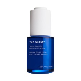The Outset Total Clarity Dark Spot Serum con Melaneven, suero facial ligero iluminador para tonos desiguales, suave y no comedogénico para pieles sensibles, 1 onza líquida