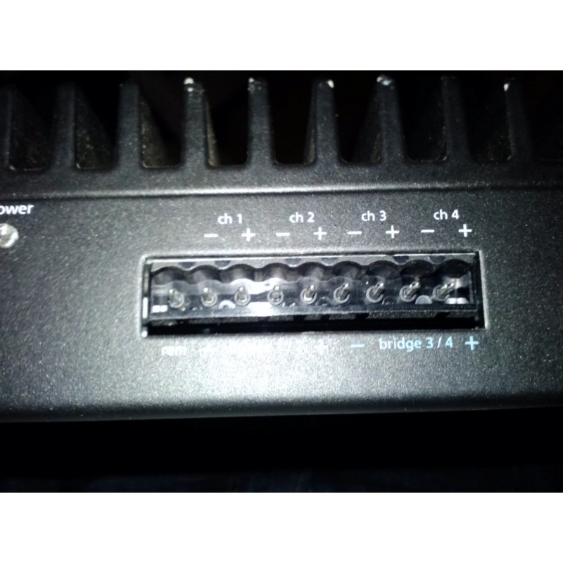 4-Pin Power Plug AUDIOCONTROL DM-608 DM-810 DQDX DQ-61 LC2I LC6I