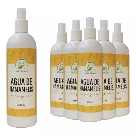 Productos Mart Mexico Agua De Hamamelis Facial (500ml) 6 Pack