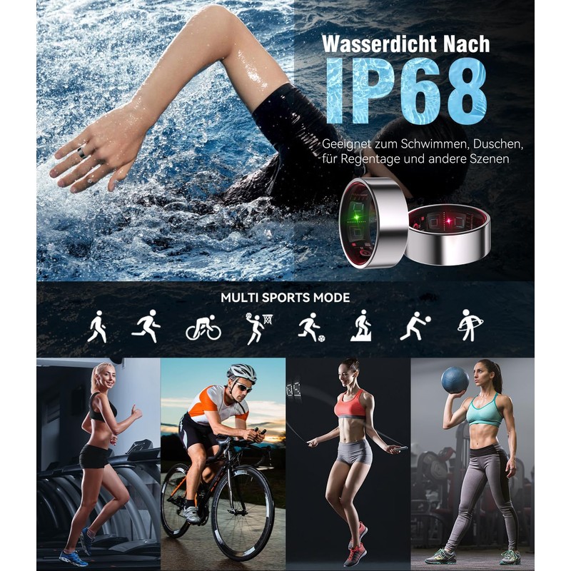XSWCCJJ Smart Ring 6.0 & Wireless Charging Box【Industry No.1 -