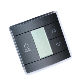 3316250.712 RV Single Zone Wall Thermostat - Used for Cool/Heat/Furnace Control, Black 3-Wire- Replacement for RV/Camper Air Conditioners