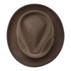 B&S Premium Doyle - Teardrop Fedora Hat - 100% Wool