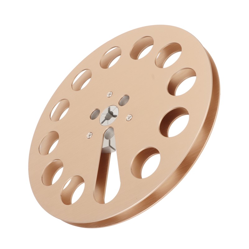 1/4 7 Inch Empty Tape Reel 11 Holes Universal Aluminum