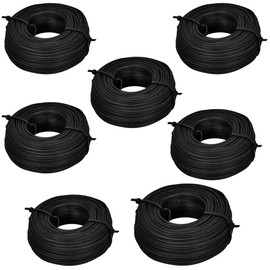 VIRTIONZ Rebar Tie Wire Reel 16 Gauge | Approx. 330 ft Length Roll | Great for Securing Rebar| Black Annealed Industrial Grade Steel (7)
