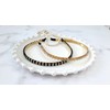 (2 types) Cubic Rail Headband Slim Hairband Topaz / (2종)