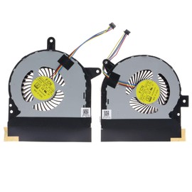 TRADOCK CPU & GPU Fan for ASUS ROG G752V G752VY G752VY-RH71 GFX72V GFX72VY GTX980M 13NB09V0AM0201 13NB09V0AM0301 FHCV FHCW