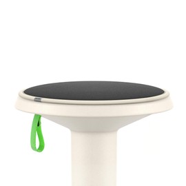 Interstuhl UPis1 Premium Seat Cushion - Especially Comfortable Chair Cushion Perfect for Stools, Chairs, Benches and Floors - Perfect UPis1 Office Stool (ECO Jet Black)