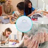 250 Pcs Plastic Nail Swatches Sticks, Clear Nail Swatch Sticks