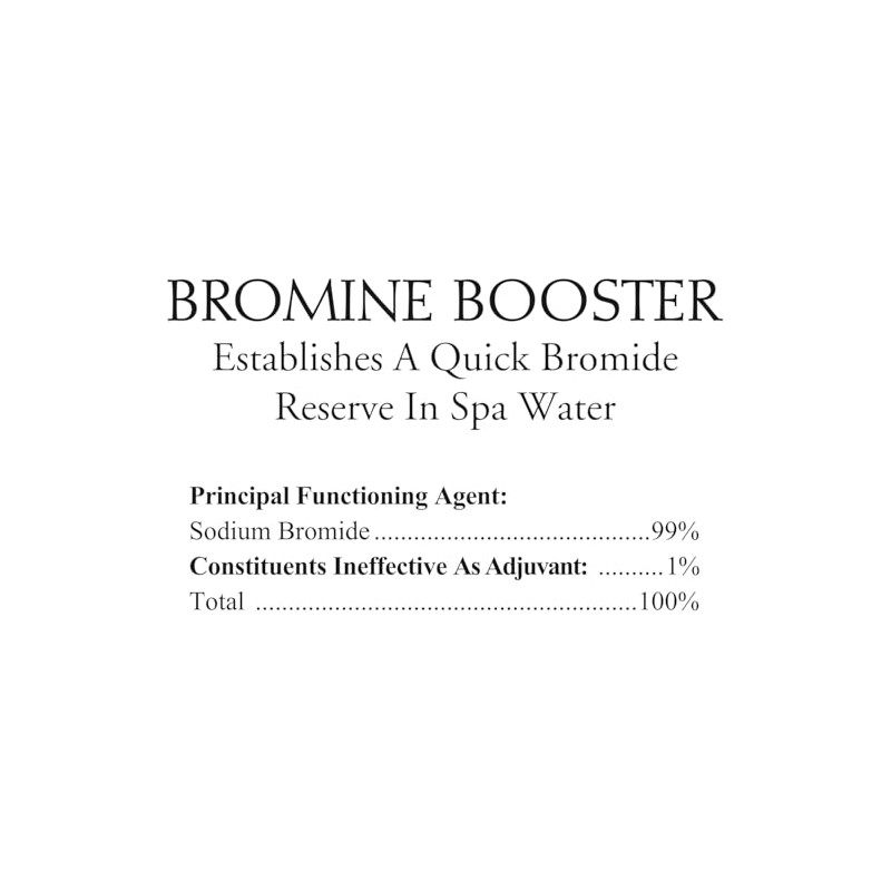SpaChoice 2-Pounds Premium Bromine Booster, Sodium Bromide for Hot Tub,