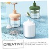 Housoutil 2pcs Convenient Face Wash Foaming Tool Portable Bubbler Bottle