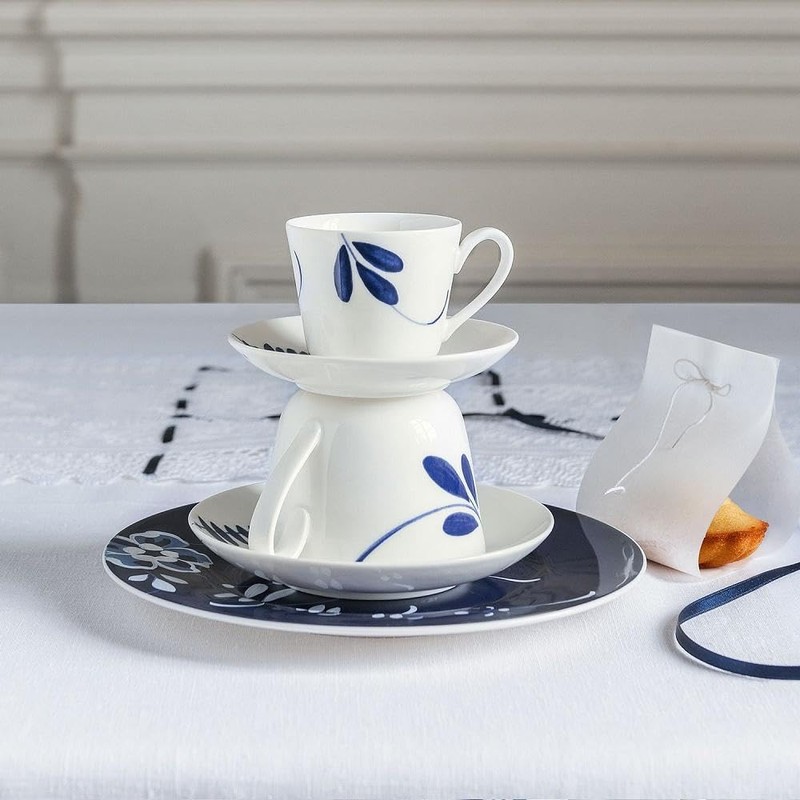 Villeroy und Boch Vieux Luxembourg Brindille Untertasse, 14 cm, Premium