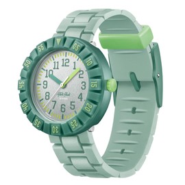 FLIK FLAK TIME TO DISCOVER Children's Wristwatch, green, Bracelet Type
