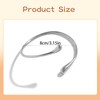 Hebterrka Golden Spiral Arm Cuff for Women, Upper Arm Gold