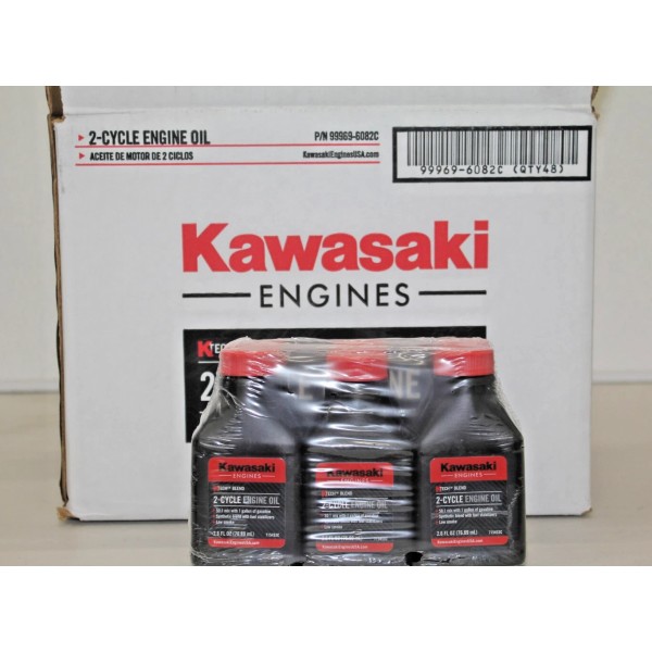 Kawasaki 48-Pack (1 Case) Kawasaki Ktech 2-Cycle Oil Mix 2.6Oz