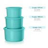 One Touch Canister 3 Piece Set Airtight Container Kitchen Storage