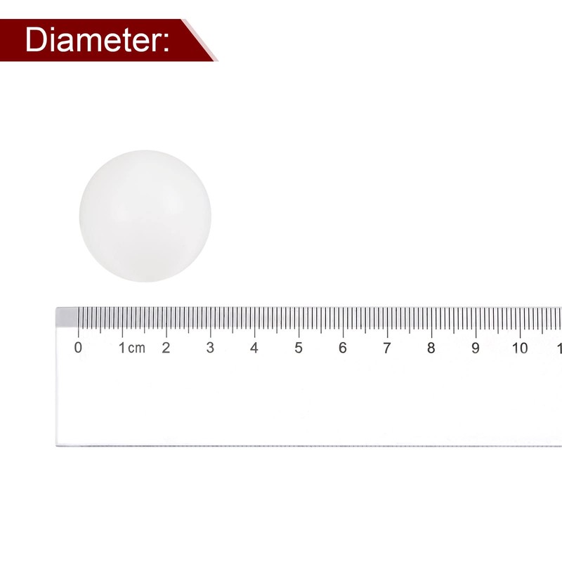 sourcing map PA Nylon Solid Plastic Balls 30 mm G3