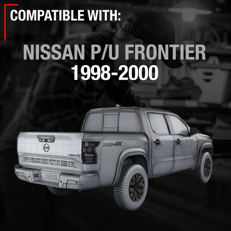 T1A Tailgate Handle Assembly , Compatible with 1998,2000 Nissan Frontier,