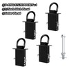 4Pack Trailer Stake Pocket D Rings Tie Downs Heavy Duty